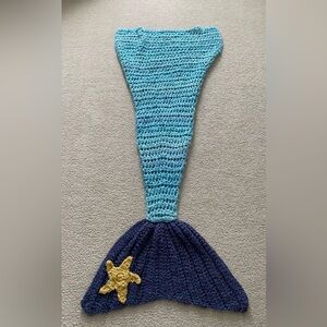 Crochet Mermaid Tail Blanket